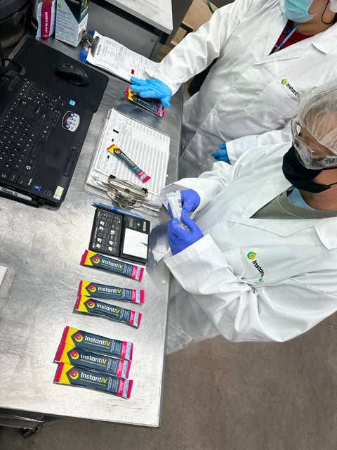 InstantIV lab testing