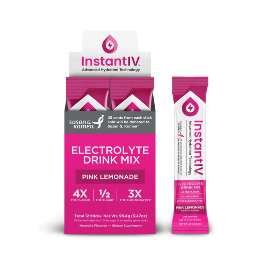 Electrolyte Drink Mix, Master case of 12pk: Pink Lemonade